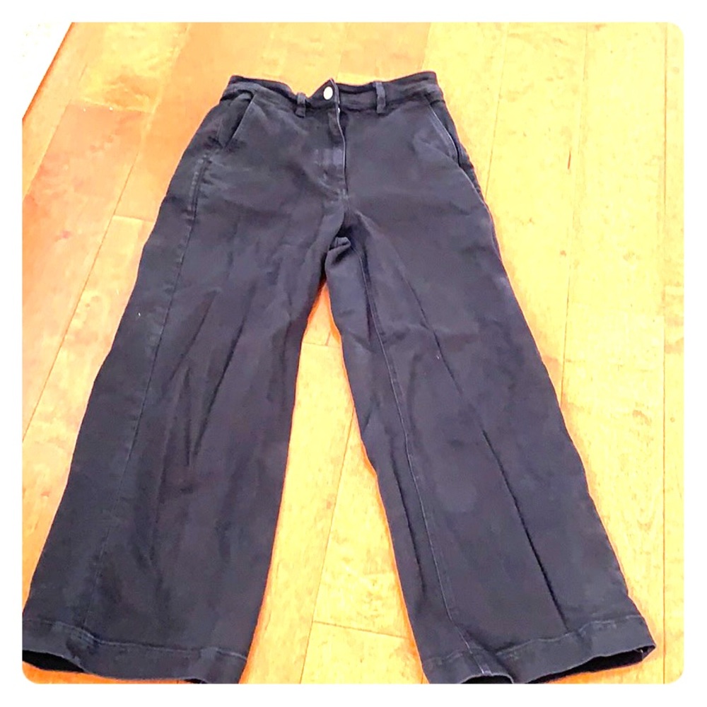 Everlane Black flared pants